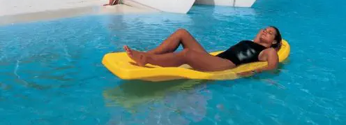 Plovoucí lehátka na Bílou vodu