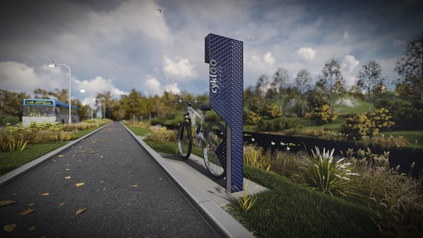 Myčka pro cyklistická kola